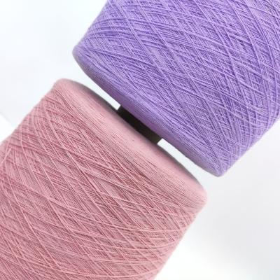 China 28/2 Dyed colors stock 100% high bulk acrylic yarn for weaving or knitting for sale