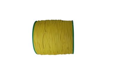 China Amarelo alto da tenacidade 1,6 do jacquard milímetros de cabo do chicote de fios à venda