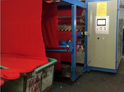 China Textile 1200mm Dia Roller 45KW Wool Decatising Machine  Semi Automatic for sale