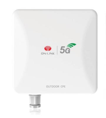 Cina 5G NR Outdoor CPE Router Alta velocità Largo raggio bassa latenza IP66 impermeabile in vendita