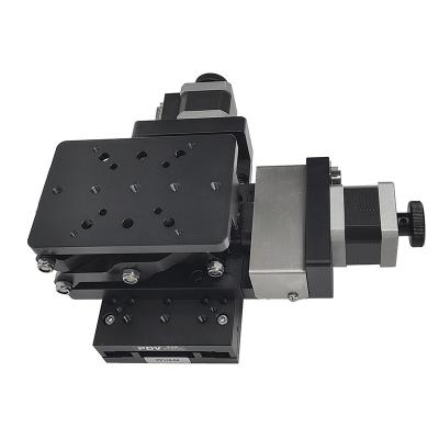 China Two Dimensional Combined Stage Motorized Lab Jack For Ultra Thin Linear Stage en venta