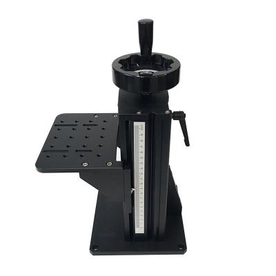 Chine Z Axis Large Stroke Manual Lab Jack T Shaped Screw Drive Hand Lifting Stage à vendre