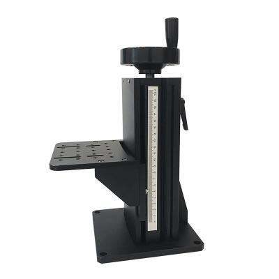Chine Optical Z Axis Large Travel Moving Stages Manual Column T Screw Hand Lifting Platform à vendre