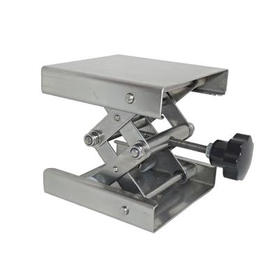 China 200*200mm Manual Linear Translation Stage Stainless Steel Lab Jack for sale