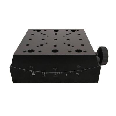 China 120mm×130mm Manual Goniometer Table Optical Angle Adjustment for sale