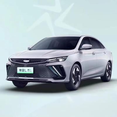 China 2022 1.5TD DHT Geely EV Car Emgrand L HiP Pro Plug in Hybrid 100KM Super Jing for sale