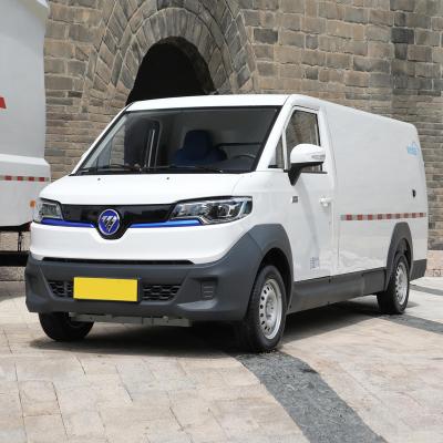 China Futian Tuyano 4x4 ELF truck Smart Blue Pure Electric Box for sale