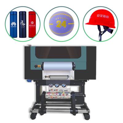 China Impressoras UV Dtf de 300 mm Máquina de Impressão Dtf UV Transferência Em Copo de Água de Impressão à venda