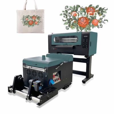 China Impresora de tinta de pigmento A3 DTF XP600 DTF Impresora de película de PET Máquina de impresión de camisas en venta