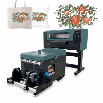 China 300mm A3 PET Film Printer DTF T Shirt Printing Machine With Shaking Powder Machine for sale