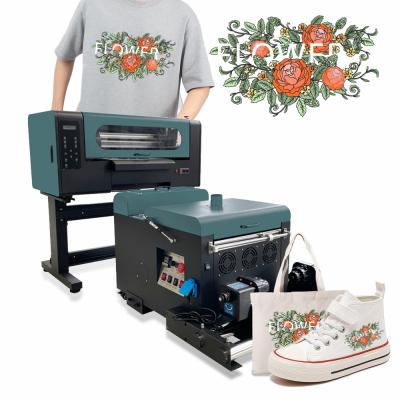 중국 A3 Size Digital DTF  Printer T Shirt Printing Equipment With Two Epson XP600 Printhead 판매용