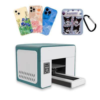 China Inkjet A3 UV Hybrid Printer In Glass Mobile Cover Printing Machine 8 Color for sale