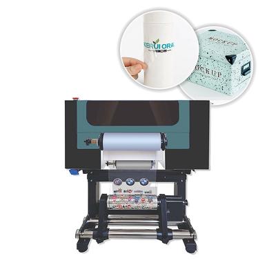 China 20ml/sqm UV DTF Inkjet Printer Heat Transfer T- Shirt Printing Machine Direct To Film Printer for sale