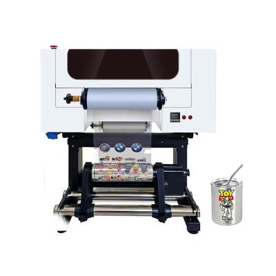 China Factory Multifunction UV DTF printer Printing Machine DTF Transfer AB Film Sticker Printer With Varnish for sale