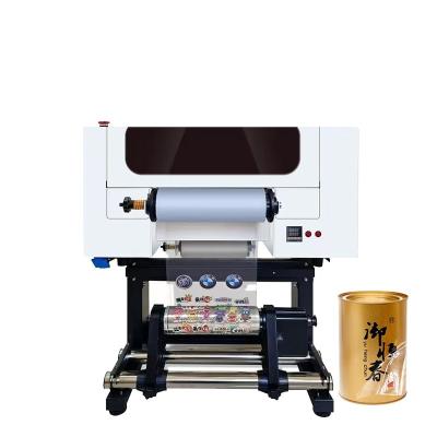 중국 30cm UV DTF 프린터 XP600 헤드 UV DTF 프린터 티셔츠 프린터 필름 프린터 직접 판매용