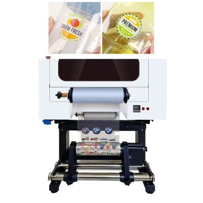 China High Resolution UV DTF Printer 300mm Uv Dtf Machine For Bottle Acrylic Plastic for sale
