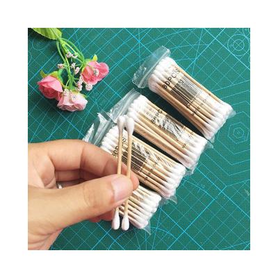 China Non Irritating Sterile Cotton Tips Skin Friendly For Makeup Cleaning for sale