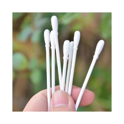 China 100% Pure Cotton Swab Medical Use Wooden Handle Treated With High Temperature for sale
