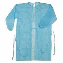 China Disposable Protective Isolation Gown For Public Place Epidemic Prevention Inspection for sale