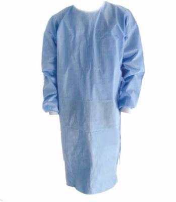 China Anti Static SMS Isolation Gown High Level Protection Skin Friendly OEM ODM Available for sale