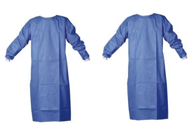 China o Pe estéril não cirúrgico do isolamento 3xl revestiu vestidos descartáveis com as luvas à venda