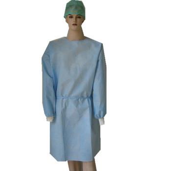 China Breathable Disposable Non Woven Gown Non Irritating Environmental Friendly for sale
