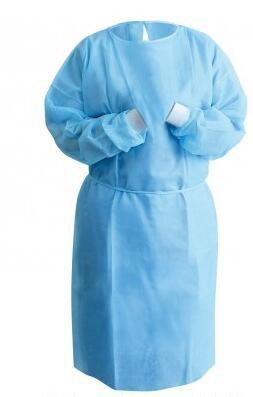 China Breathable Waterproof Surgical Gowns High Flexibility With Elastic Cuffs for sale