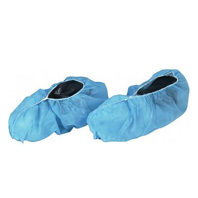 China Blue Non Woven Shoe Cover Light Weight For Shopping Malls / Food Processing for sale