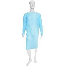 China Dust Prevention Disposable Isolation Gown , Non Woven Isolation Gown for sale