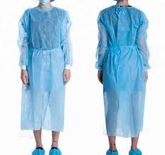 China Anti Static Disposable Surgical Gown , Water Repellent PP Isolation Gown for sale
