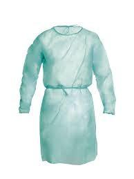 China Disposable Hospital Isolation Gowns PP SMS Material Customized Color for sale