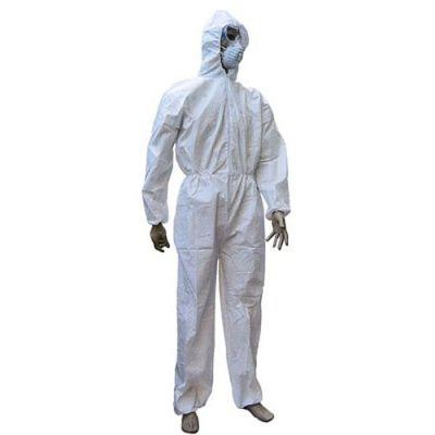 China Dust Proof Hooded Disposable Coveralls For Pharmaceutical Industries for sale