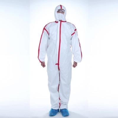 China Disposable Protective Coverall Suit Excellent Liquid Penetration Resistance for sale