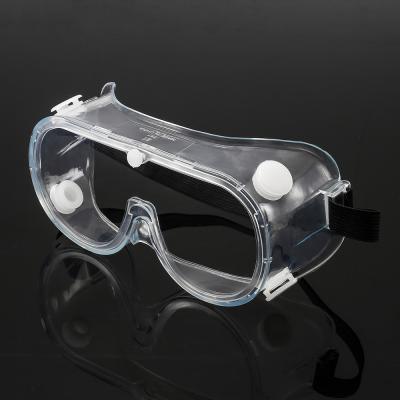 China Transparent 153mm*75mm Anti Fog Safety Glasses for sale