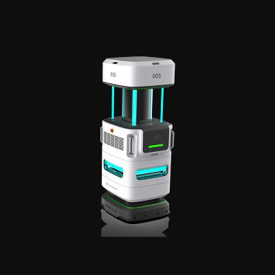 China Lithium Battery 30Ah Polyurethane Disinfection Robot For Home Schedule for sale