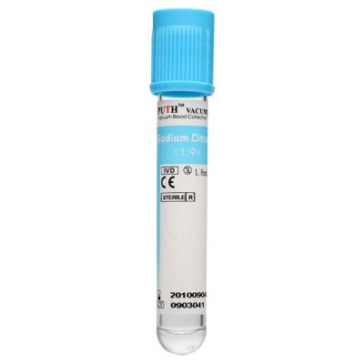 China Botella coagulada tubo de la muestra de sangre del anticoagulante del EDTA del fluoruro de sodio de la prueba de la heparina en venta