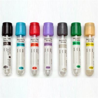 China Light Blue Top Blood Edta Sample Tube Vial For Blood Collection for sale