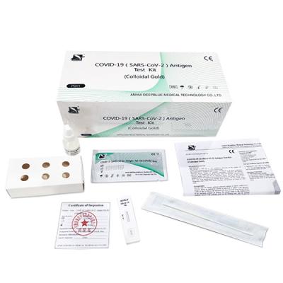 China Coronavirus Disease Detection Rapid Self Saliva Antigen Test Home Kit for sale