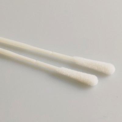 China Nasopharyngeal Nylon Flocked Swab Collection Kit Disposable Oral Nose Swab Specimen Collection Swab for sale