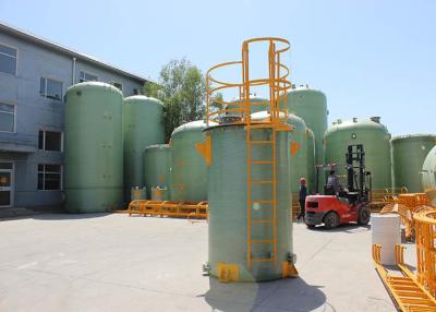 China Cylindrical FRP Water Tank Chemical Resistance Wastewater Treatment Storage for sale