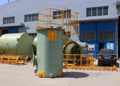 China Alimento que fabrica cerveja a instalação fácil química vertical do tanque de armazenamento de FRP 18000 galões à venda
