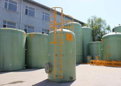 China Reservatório de enrolamento do emoliente de água do filamento tanque de armazenamento vertical de um Frp de 30000 galões à venda