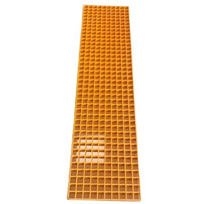 China Pharmaceutical Manufacturing FRP Floor Grating Smooth Molded Fiberglass for sale