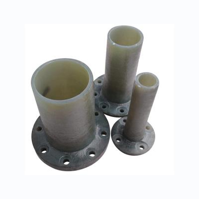 China Molded Cutting FRP Pipe Fitting Green GRP Flexible Flange Coupling for sale