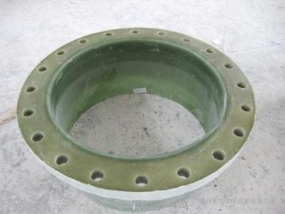 China Butt Joint Molded FRP Pipe Flanges Elbow Bend GRP Pipes Fiberglass Fit Flange for sale