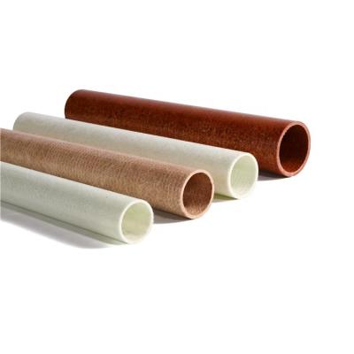 China 100mm Colorful Hollow Fiberglass Tube High Strength FRP Plastic Round Tube for sale