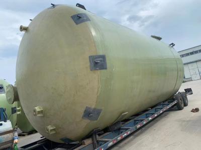 China 1800mm High Strength FRP Chemical Storage Tank GRP Filament Winding 3000 Gallon for sale