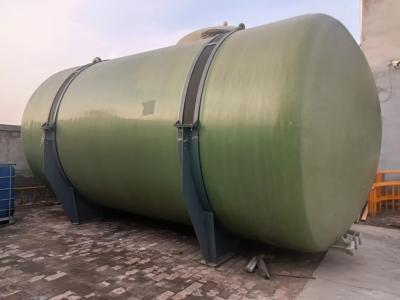 中国 Filament Winding High Strength Fiberglass Chemical Storage Tank For Various Acidic 販売のため