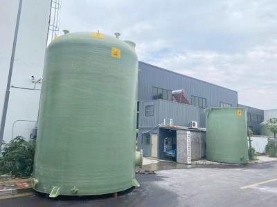 China Chemical Storage FRP Vertical Tank 0.8CBM Sewage Treatment Equipment for sale