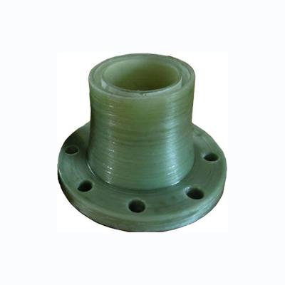中国 緑の高力FRPの管はガラス繊維配管のためのODM GRPのフランジを付けたようになる 販売のため